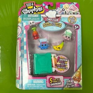 Shopkins Season 6 - Chef Club - 4 X 5-Pack Sets (20 Total) - All Photos Included